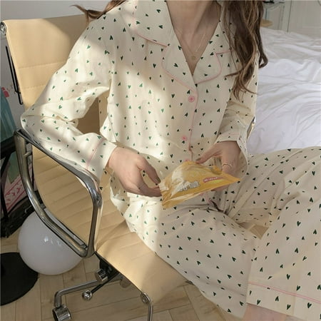 Plaid Casual Pajama Sets Women Single Breasted Ins Japan Turn-down Collar Nightwear Spring Fall Elastic Waist Homewear New Mujer
Plaid Casual Pajama Sets Women Single Breasted Ins Japan Turn-down Collar Nightwear Spring Fall Elastic Waist Homewear New Mujer