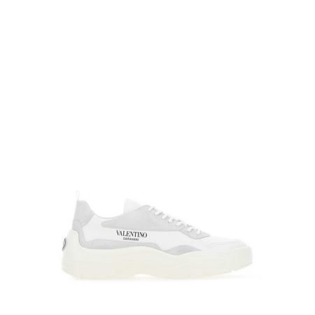 VALENTINO GARAVANI Two-Tone Leather And Suede Gumboy Sneakers