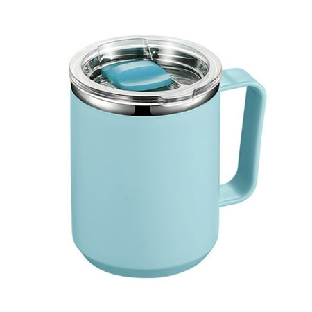✪ Double Wall Stainless Steel Mug with Handle and Lid Portable Insulated Cup for Outdoor Traveling Drinking Water Tea
✪ Double Wall Stainless Steel Mug with Handle and Lid Portable Insulated Cup for Outdoor Traveling Drinking Water Tea