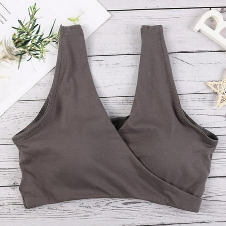 Women Sports Sleep Bra Nursing Bra Gathered without Trace Yoga Vest Top Brown M-2XL
Women Sports Sleep Bra Nursing Bra Gathered without Trace Yoga Vest Top Brown M-2XL