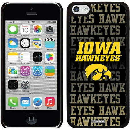 Iowa Repeating Design on iPhone 5c Thinshield Snap-On Case by Coveroo