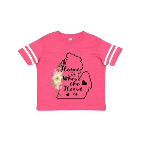 Inktastic Michigan Home is Where the Heart is with Watercolor Floral Gift Toddler Boy or Toddler Girl T-Shirt
Inktastic Michigan Home is Where the Heart is with Watercolor Floral Gift Toddler Boy or Toddler Girl T-Shirt