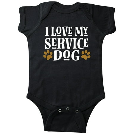 Inktastic Service Dog Owner Gift Gift Baby Boy or Baby Girl Bodysuit