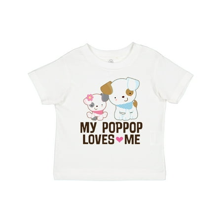 Inktastic My Pop Pop Loves Me Granddaughter Puppy Gift Toddler Toddler Girl T-Shirt
Inktastic My Pop Pop Loves Me Granddaughter Puppy Gift Toddler Toddler Girl T-Shirt