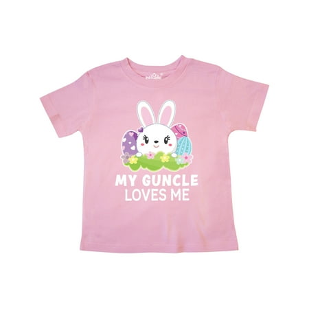 Inktastic My Guncle Loves me with Bunny and Easter Eggs Gift Toddler Toddler Girl T-Shirt
Inktastic My Guncle Loves me with Bunny and Easter Eggs Gift Toddler Toddler Girl T-Shirt