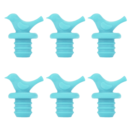 Wine Bottle Stopper Silicone Reusable Wine and Beverage Bottle Stopper Cute Fun Blue
Wine Bottle Stopper Silicone Reusable Wine and Beverage Bottle Stopper Cute Fun Blue