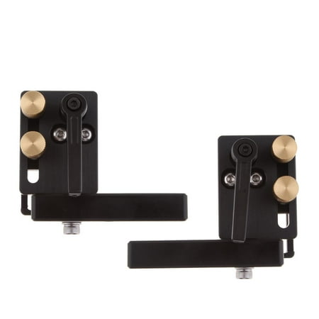 2 Pack Aluminum Alloy Woodworking Miter Design Easier with Little Efforts