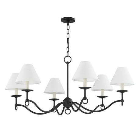 F7043-FOR-Troy Lighting-Massi - 8 Light Chandelier-18 Inches Tall and 41.25 Inches Wide
F7043-FOR-Troy Lighting-Massi - 8 Light Chandelier-18 Inches Tall and 41.25 Inches Wide