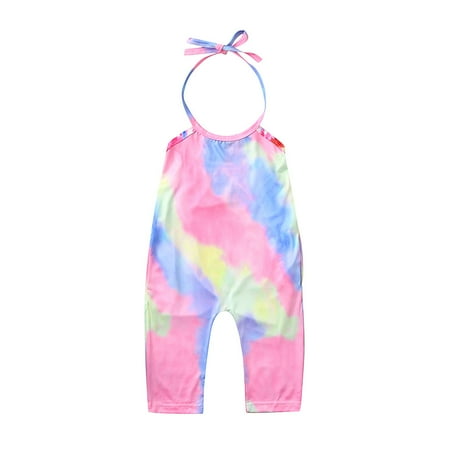 Wozhidaoke baby girl clothes Toddler Sleeveless Rainbow Tie Dyed Romper Jumpsuit kids valentines day gifts
Wozhidaoke baby girl clothes Toddler Sleeveless Rainbow Tie Dyed Romper Jumpsuit kids valentines day gifts