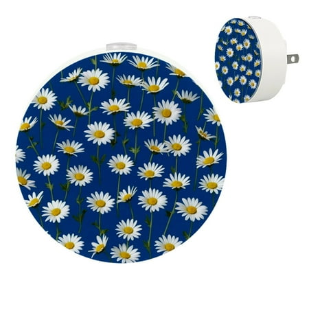 Night Light Night Lights Plug into Wall 2-Pack Nightlight Plug in Night Light Dusk to Dawn Night Lamp Led Night Light for Adults Kids Room White Spring Floral Daisy Flower Blue
Night Light Night Lights Plug into Wall 2-Pack Nightlight Plug in Night Light Dusk to Dawn Night Lamp Led Night Light for Adults Kids Room White Spring Floral Daisy Flower Blue