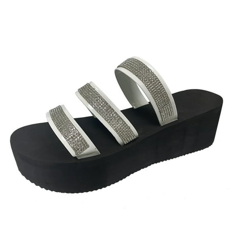 adviicd Wedge Sandals for Women Platform Slides Sandals for Women Ladies Fashion Summer Rhinestone Open Toe Outer Platform Women s Sandals for Wedges Feet
adviicd Wedge Sandals for Women Platform Slides Sandals for Women Ladies Fashion Summer Rhinestone Open Toe Outer Platform Women s Sandals for Wedges Feet