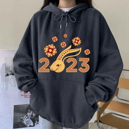 Zedker Women Hoodies Plus Size Womens Sweatshirts Women s Fashion Casual New Year Printed Long Sleeve Blouse Pocket Pullover Tops Hoodies
Zedker Women Hoodies Plus Size Womens Sweatshirts Women s Fashion Casual New Year Printed Long Sleeve Blouse Pocket Pullover Tops Hoodies