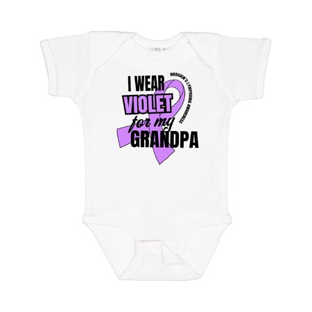 Inktastic I Wear Violet for My Grandpa Hodgkins Lymphoma Awareness Gift Baby Boy or Baby Girl Bodysuit
Inktastic I Wear Violet for My Grandpa Hodgkins Lymphoma Awareness Gift Baby Boy or Baby Girl Bodysuit