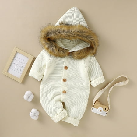 Journey Baby Bear Winter Full Outfit Warm knitted Hoodies Single Breasted Body Suit for Boys Girls(White 90)
Journey Baby Bear Winter Full Outfit Warm knitted Hoodies Single Breasted Body Suit for Boys Girls(White 90)