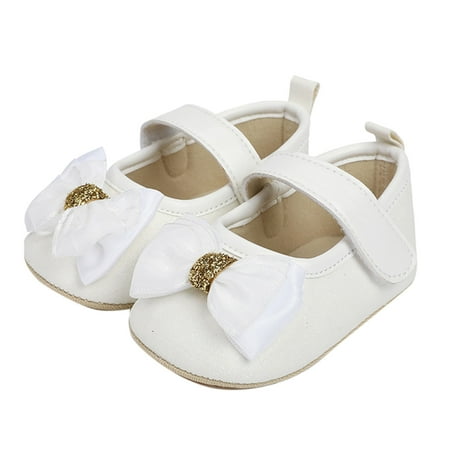 TAIAOJING Girls Single Shoes Bowknot Paillette First Walkers Shoes Toddler Sandals Princess Shoes For 6-12 Months
TAIAOJING Girls Single Shoes Bowknot Paillette First Walkers Shoes Toddler Sandals Princess Shoes For 6-12 Months