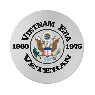 Vietnam Era Veteran with Eagle Sandstone Coaster