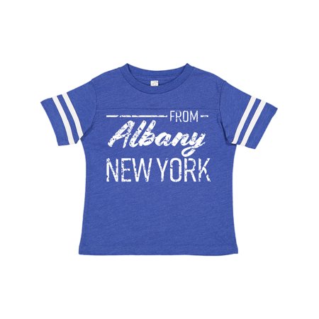 Inktastic From Albany New York in White Distressed Text Gift Toddler Boy or Toddler Girl T-Shirt
Inktastic From Albany New York in White Distressed Text Gift Toddler Boy or Toddler Girl T-Shirt
