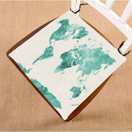 PHFZK Abstract Art Splatter Painting Chair Pad Watercolor World Map Green Seat Cushion Chair Cushion Floor Cushion Two Sides Size 16x16 inches
PHFZK Abstract Art Splatter Painting Chair Pad Watercolor World Map Green Seat Cushion Chair Cushion Floor Cushion Two Sides Size 16x16 inches