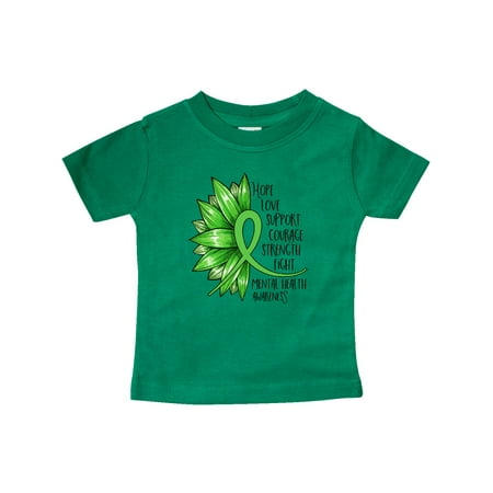 Inktastic Mental Health Awareness Green Sunflower Ribbon Gift Baby Boy or Baby Girl T-Shirt
Inktastic Mental Health Awareness Green Sunflower Ribbon Gift Baby Boy or Baby Girl T-Shirt