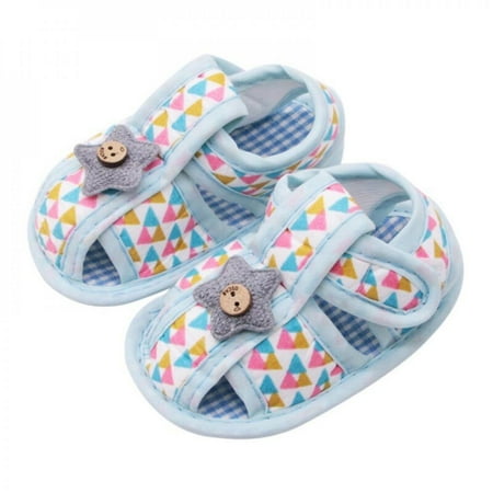 Infant Baby Girls Boys Soft Summer Sandals Casual Calico Sandals Anti Slip Rubber Sole Outdoor Flats Toddler First Walker Shoes
Infant Baby Girls Boys Soft Summer Sandals Casual Calico Sandals Anti Slip Rubber Sole Outdoor Flats Toddler First Walker Shoes