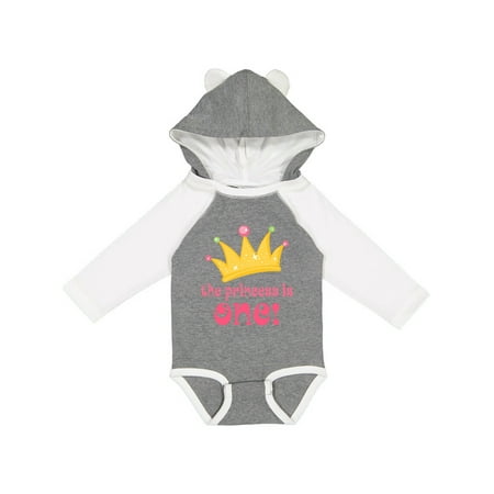 Inktastic Cute Princess is One 1st Birthday Gift Baby Girl Long Sleeve Bodysuit
Inktastic Cute Princess is One 1st Birthday Gift Baby Girl Long Sleeve Bodysuit