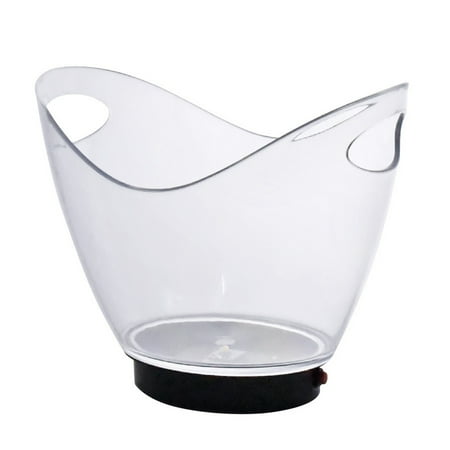 Luminous Plastic Ice Bucket Transparent Colorful LED Ice Bucket Ice Bucket for Bar and Restaurant
Luminous Plastic Ice Bucket Transparent Colorful LED Ice Bucket Ice Bucket for Bar and Restaurant