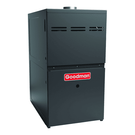Goodman 80% AFUE 80 000 BTU 2-Stage Low NOx Gas Furnace - Upflow/Horizontal - 21 Cabinet - 2 000 CFM
Goodman 80% AFUE 80 000 BTU 2-Stage Low NOx Gas Furnace - Upflow/Horizontal - 21 Cabinet - 2 000 CFM