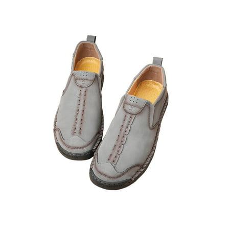 SIMANLAN Mens Flats Slip On Walking Shoe Soft Sole Casual Shoes Driving Breathable Loafer Work Vintage Loafers Gray 8.5
SIMANLAN Mens Flats Slip On Walking Shoe Soft Sole Casual Shoes Driving Breathable Loafer Work Vintage Loafers Gray 8.5