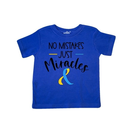 Inktastic No Mistakes Just Miracles Down Syndrome Awareness Gift Toddler Boy or Toddler Girl T-Shirt
Inktastic No Mistakes Just Miracles Down Syndrome Awareness Gift Toddler Boy or Toddler Girl T-Shirt