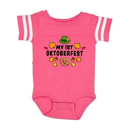 Inktastic My 1st Oktoberfest with Pretzel and Leaves Gift Baby Boy or Baby Girl Bodysuit
Inktastic My 1st Oktoberfest with Pretzel and Leaves Gift Baby Boy or Baby Girl Bodysuit