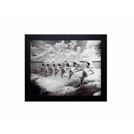 Framecrafters, Inc. The Chelsea Collection 'Water Ski Parade' Framed Artwork