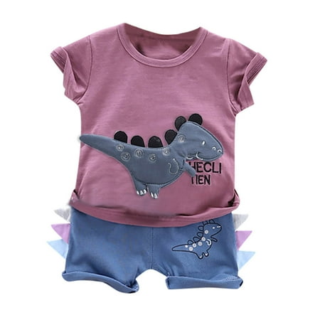 Toddler Boys T Print Tops Shorts Dinosaur Cartoon Shirt Baby Letter Outfit Sets
Toddler Boys T Print Tops Shorts Dinosaur Cartoon Shirt Baby Letter Outfit Sets