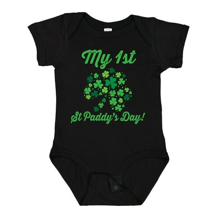 Inktastic Its My 1st St Patricks Day Irish Clover Boys or Girls Baby Bodysuit
Inktastic Its My 1st St Patricks Day Irish Clover Boys or Girls Baby Bodysuit