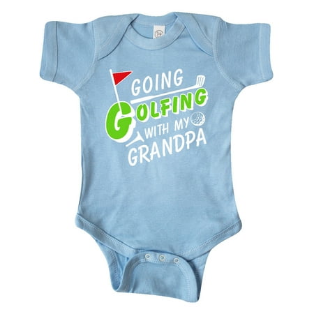 Inktastic Going Golfing with my Grandpa- kids golf Gift Baby Boy or Baby Girl Bodysuit
Inktastic Going Golfing with my Grandpa- kids golf Gift Baby Boy or Baby Girl Bodysuit