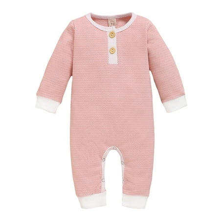 Honeeladyy Winter Toddler Baby Boys Girls Long Sleeve Solid Romper Jumpsuit Pink Clearance under 10$
Honeeladyy Winter Toddler Baby Boys Girls Long Sleeve Solid Romper Jumpsuit Pink Clearance under 10$