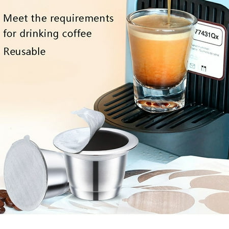 1PC Nespresso Stainless Steel Refillable Coffee Capsule Coffee Filter Coffee AL
1PC Nespresso Stainless Steel Refillable Coffee Capsule Coffee Filter Coffee AL