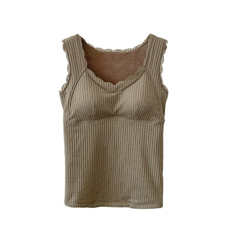 Underwear Lingerie One-Piece Lace Fabric Top Vest Chest Black khaki Complexion Warm Camisoles Sleeveless Fashion Khaki Khaki> M-L Suggests
Underwear Lingerie One-Piece Lace Fabric Top Vest Chest Black khaki Complexion Warm Camisoles Sleeveless Fashion Khaki Khaki> M-L Suggests