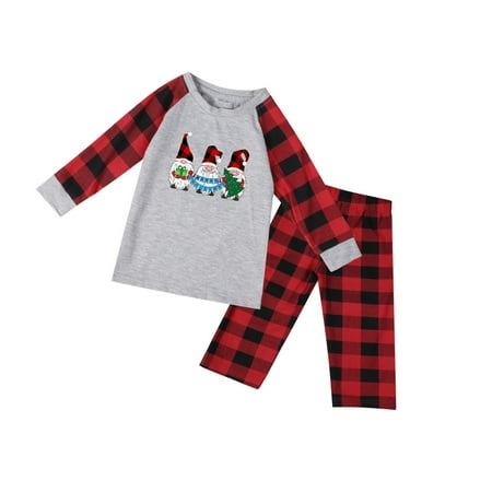 Christmas Pajamas for Family Parent-Child Outfit Winter Fall Matching Plaid Printed Long Sleeve Sleepwear Tee Bottom Loungewear Pajama Sets
Christmas Pajamas for Family Parent-Child Outfit Winter Fall Matching Plaid Printed Long Sleeve Sleepwear Tee Bottom Loungewear Pajama Sets