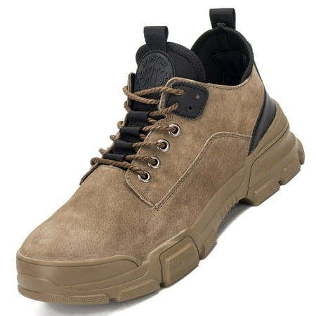 Tanleewa Steel Toe Work Boots for Men Leather Safety Shoes Waterproof Shoe Size Men5/Women6
Tanleewa Steel Toe Work Boots for Men Leather Safety Shoes Waterproof Shoe Size Men5/Women6