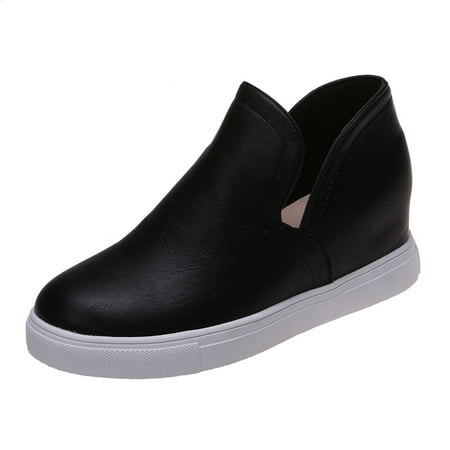 Casual Shoes for Women Fashion Four Seasons Women Casual Shoes Mid Top Flat Bottom Comfortable Round Toe Slip On Shoes for Women Pu 41
Casual Shoes for Women Fashion Four Seasons Women Casual Shoes Mid Top Flat Bottom Comfortable Round Toe Slip On Shoes for Women Pu 41