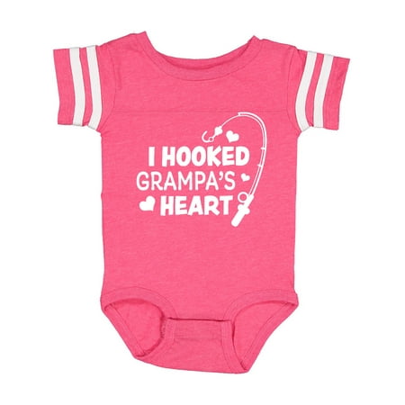 Inktastic I Hooked Grampa s Heart with Fishing Rod Gift Baby Boy or Baby Girl Bodysuit
Inktastic I Hooked Grampa s Heart with Fishing Rod Gift Baby Boy or Baby Girl Bodysuit