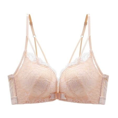 Womens No Steel Ring French Womens Front Close Bra T Back Plus Size Seamless Unlined Bra For Large Bust
Womens No Steel Ring French Womens Front Close Bra T Back Plus Size Seamless Unlined Bra For Large Bust