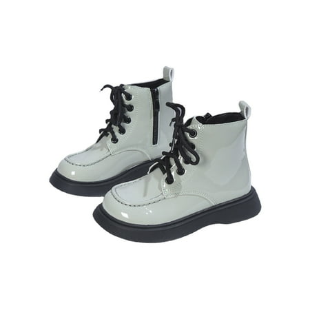 Ritualay Children Booties Non-Slip Combat Boot Side Zipper Ankle Waterproof Comfort Dress School Lace Up Green 11.5C
Ritualay Children Booties Non-Slip Combat Boot Side Zipper Ankle Waterproof Comfort Dress School Lace Up Green 11.5C
