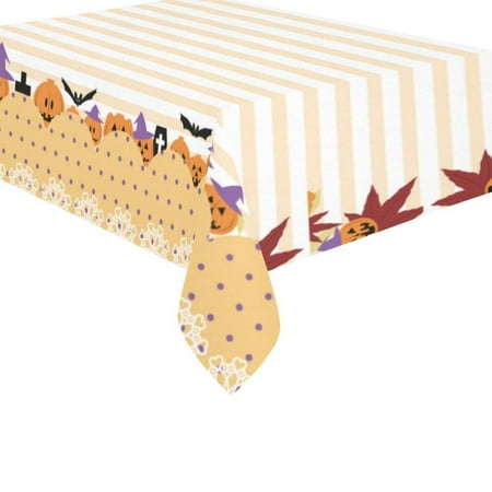 MYPOP Halloween Autumn Leaves Pumpkin Polka Dot Cotton Tablecloth Set 60x84 Inches - Chevron Skull Maple Leaf Orange Desk Table Cloth Cover for Wedding Holiday Party Decoration
MYPOP Halloween Autumn Leaves Pumpkin Polka Dot Cotton Tablecloth Set 60x84 Inches - Chevron Skull Maple Leaf Orange Desk Table Cloth Cover for Wedding Holiday Party Decoration