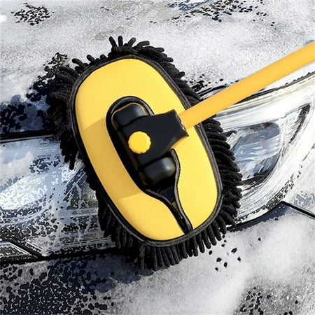 MIARHB Contemporary Car Wash Brush with 40IN Adjustable Aluminum Alloy Long Handle Car Wash Mop
MIARHB Contemporary Car Wash Brush with 40IN Adjustable Aluminum Alloy Long Handle Car Wash Mop