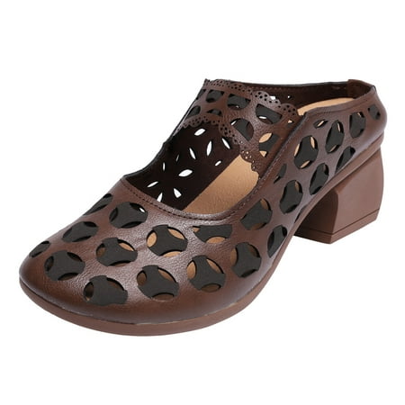 Slippers for Women Sandals Hollow Shoes Fashion Peep Toe Women Summer Breathable Beach Out Slippers Comfortable Women S Slipper Womens Slippers Pu Brown 40
Slippers for Women Sandals Hollow Shoes Fashion Peep Toe Women Summer Breathable Beach Out Slippers Comfortable Women S Slipper Womens Slippers Pu Brown 40