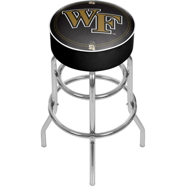 NCAA Wake Forest University Padded Swivel Bar Stool