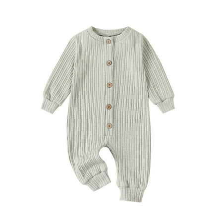 Bagilaanoe Newborn Baby Girl Boys Fall Jumpsuit Long Sleeve Bodysuit 3M 6M 9M 12M 18M Infant Ribbed One Piece Romper
Bagilaanoe Newborn Baby Girl Boys Fall Jumpsuit Long Sleeve Bodysuit 3M 6M 9M 12M 18M Infant Ribbed One Piece Romper
