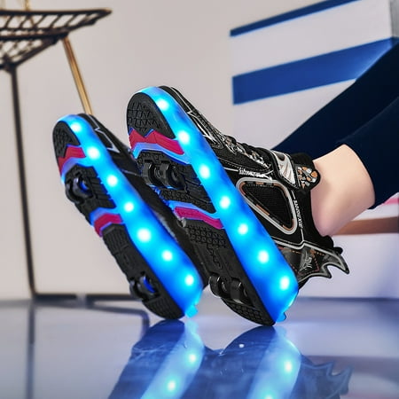 Girls Roller Skates Rechargeable LED Flash Skateboard Shoes With Lights 4 Wheels Skates Outdoor Sports Equipment
Girls Roller Skates Rechargeable LED Flash Skateboard Shoes With Lights 4 Wheels Skates Outdoor Sports Equipment