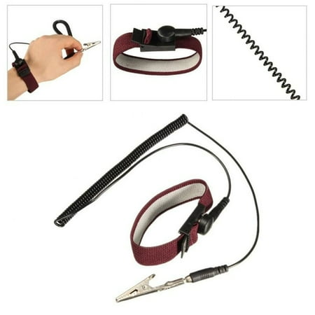Adjustable Anti-Static Esd Watch Strap Wrist Strap Grounding Hand Tools